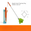 Portable Dog Poop Scoop – Expandable Waste Pick-Up Tool for Outdoor Walks