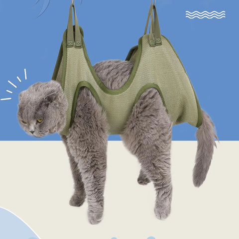 Cat Grooming Nail Cutting | Anti Scratch Bite Fixed Bag - Bath Trimming Restraint Bag | Pet Beauty Hammock Hanging - Pet Supplies Set