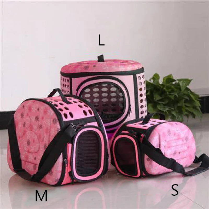 Cat & Puppy Carrier Backpack | Fashion Breathable Sling Bag | 4 Colors for Small Pets