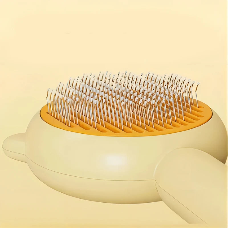 Pet Comb | One-Key Hair Removal Brush | Magic Massage Grooming Tool | Cat Hair Brush | Easy Clean