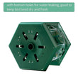 Wild Bird Feeder | Hanging Hexagonal Roof Pavilion | Semi-Automatic Garden Decoration | 1PCS