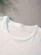 Cat Print T-shirt | Short Sleeve | Crew Neck | Casual Top- Summer & Spring | Women's Clothing