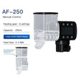 Automatic Intelligent Fish Feeder with LCD Display – Digital Programmable Aquarium Fish Food Dispenser