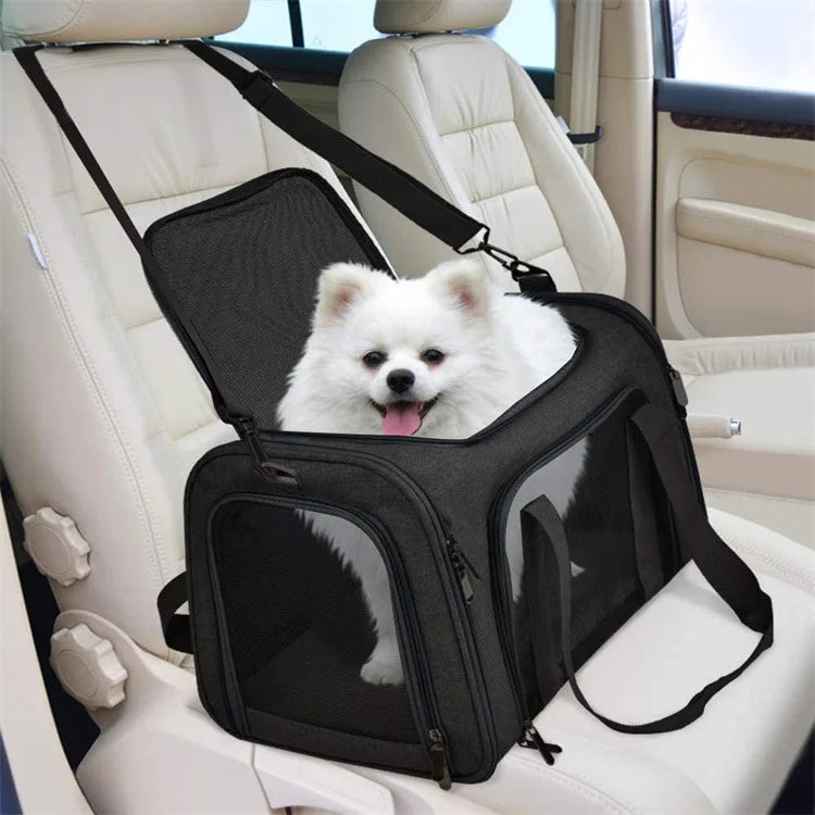 Airline Approved Soft-Sided Pet Carrier Backpack for Small Dogs and Cats