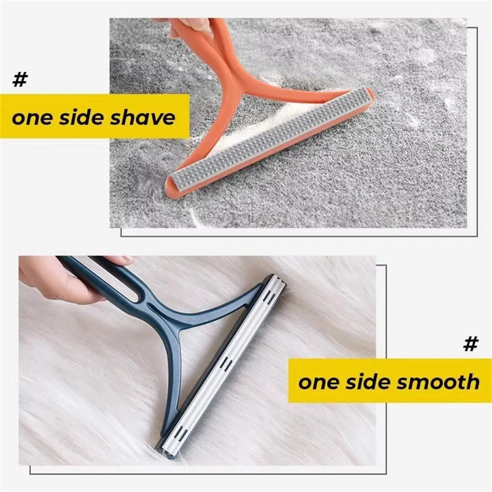 Double Sided Pet Hair Remover Cat Dog Lint Remover 2 in1 Clean Tool Sweater Cleaner Fabric Shaver Scraper For Clothes Carpet