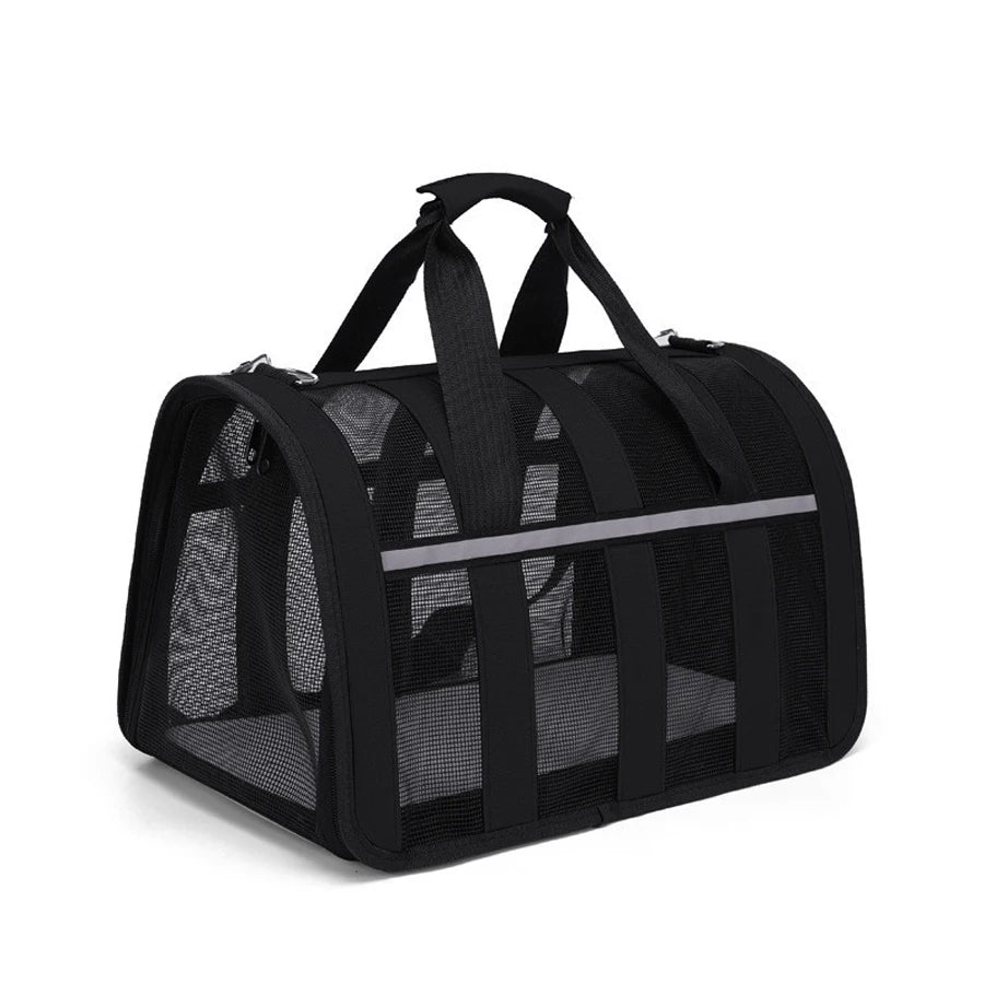Ventilated Pet Carrier for Cats and Dogs | Lightweight Durable Travel Bag