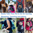 Dog Carrier Backpack – Breathable, Comfortable Pet Travel Bag for Small and Medium Dogs