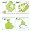 10 Rolls Dog Poop Bags – 15 Bags Per Roll, Portable Outdoor Pet Waste Cleanup Bags