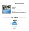 Stainless Steel Pet Bowl | Inclined Cat Dog Feeder | Creative Anti-Spill Design | Removable Inner Bowl | Feeding Bowl for Cats & Small Dogs