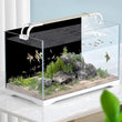 Fish Tank Background Static Cling Black Fish Tank Backdrop Aquarium Poster Aquarium Backdrop Aquarium Wallpaper Decorations