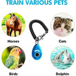 Dog Training Clicker with Adjustable Wrist Strap | Pet Trainer for Dogs, Cats, Birds