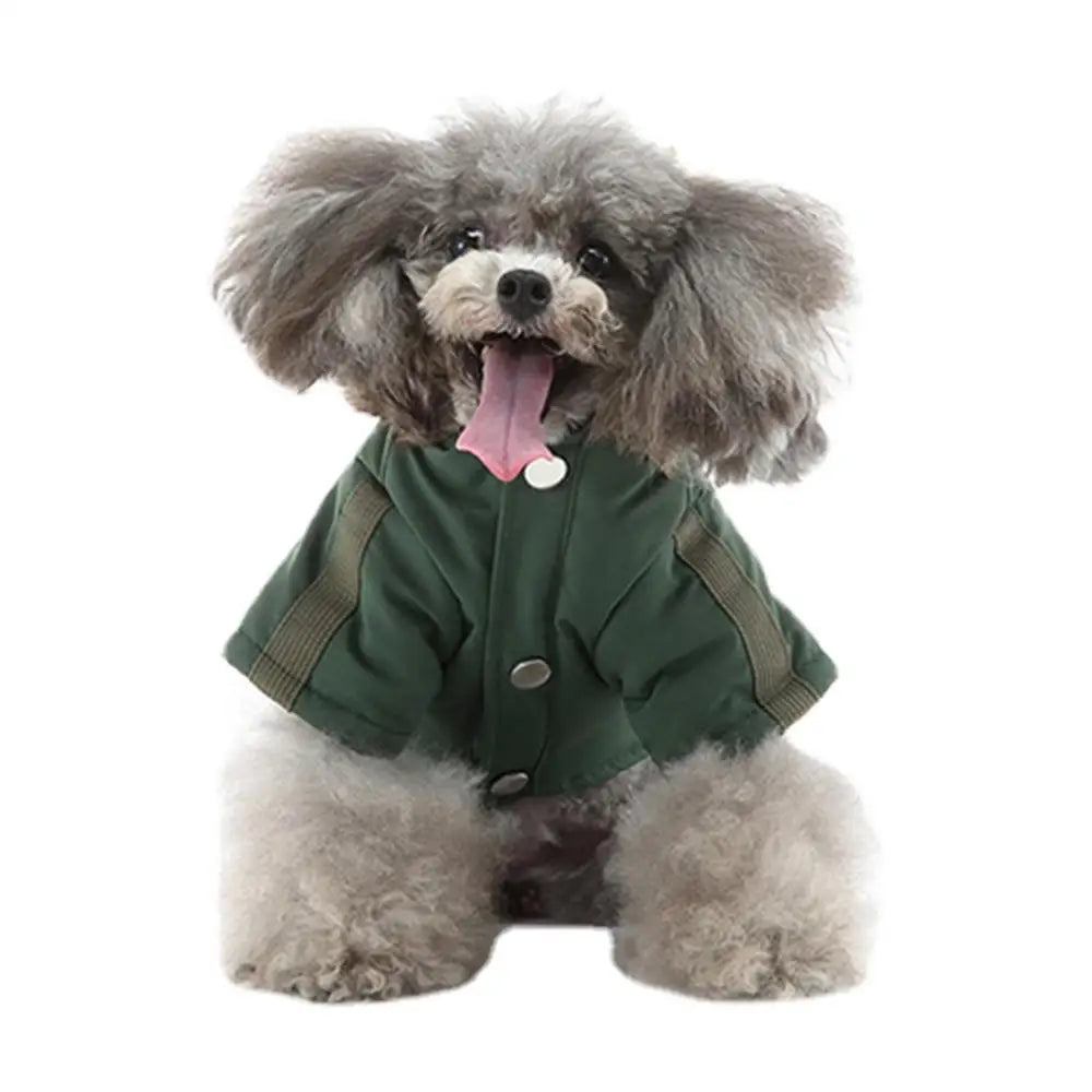 Cat Dog Doggie Down Jacket Hoodie Coat Pet Clothes Warm Clothing For Small Dogs Winter Thick Padded Warm Coat Vest Clothes For