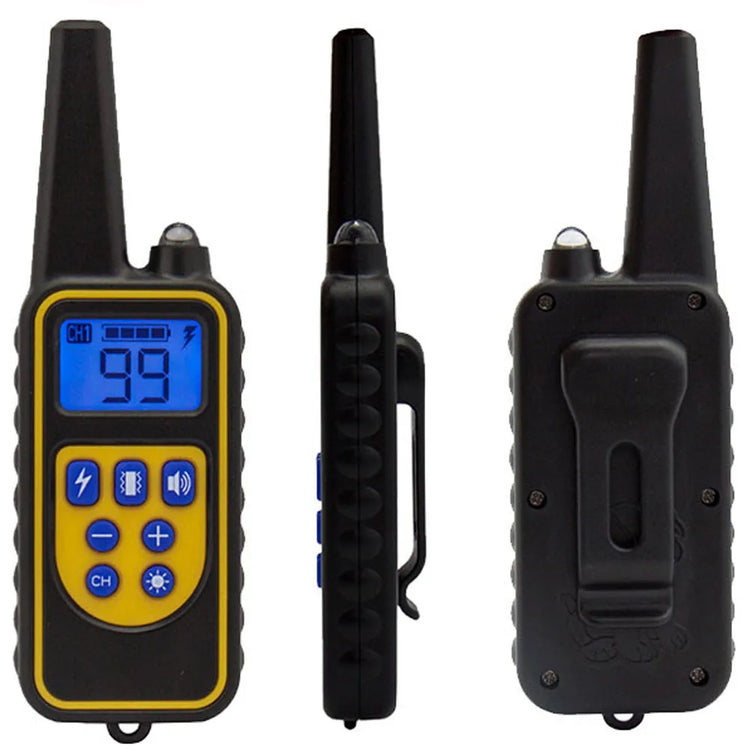 Waterproof Electric Dog Training Collar with Remote – Rechargeable Anti-Bark Device for All Dog Sizes