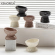 Cat Ceramic Bowl | Gradient Pet Food & Water Feeders | Small Dogs Drinking & Eating Supplies | Raised Tilted Cats & Puppy Feeding Supplies