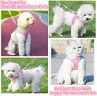 Cat Harness Leash Set | Adjustable Dog & Cat Collar | French Bulldog Harness Vest | Puppy & Chihuahua | Outdoor Walking Lead Leash