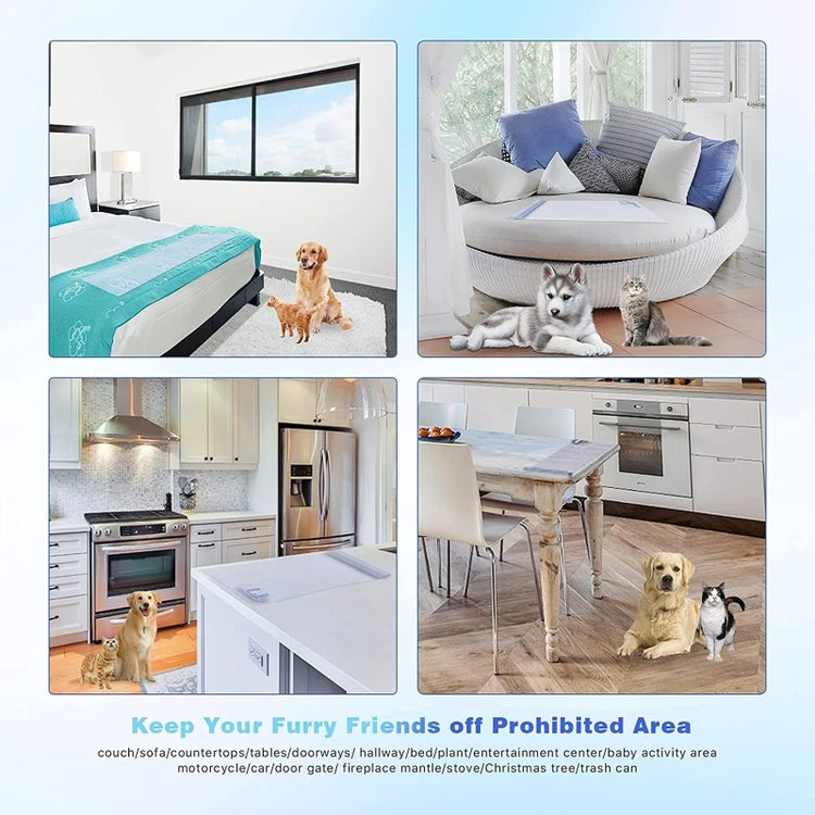 Pet Shock Mat Training Mats for Cats/Dogs – Keeping Cats Dogs Off Furniture Counter