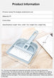 Blue Mini Desktop Cleaning Brush | Pet Mini Broom Set | Dog/Cat Cleaning & Disinfection | Household Cleaning Products
