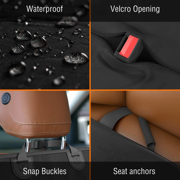 Dog Car Front Seat Cover – Waterproof Non-Slip Pet Carrier Mat for Cars, Trucks & SUVs