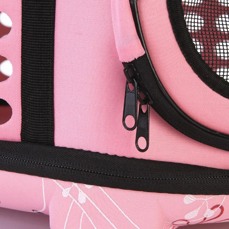 Cat & Puppy Carrier Backpack | Fashion Breathable Sling Bag | 4 Colors for Small Pets
