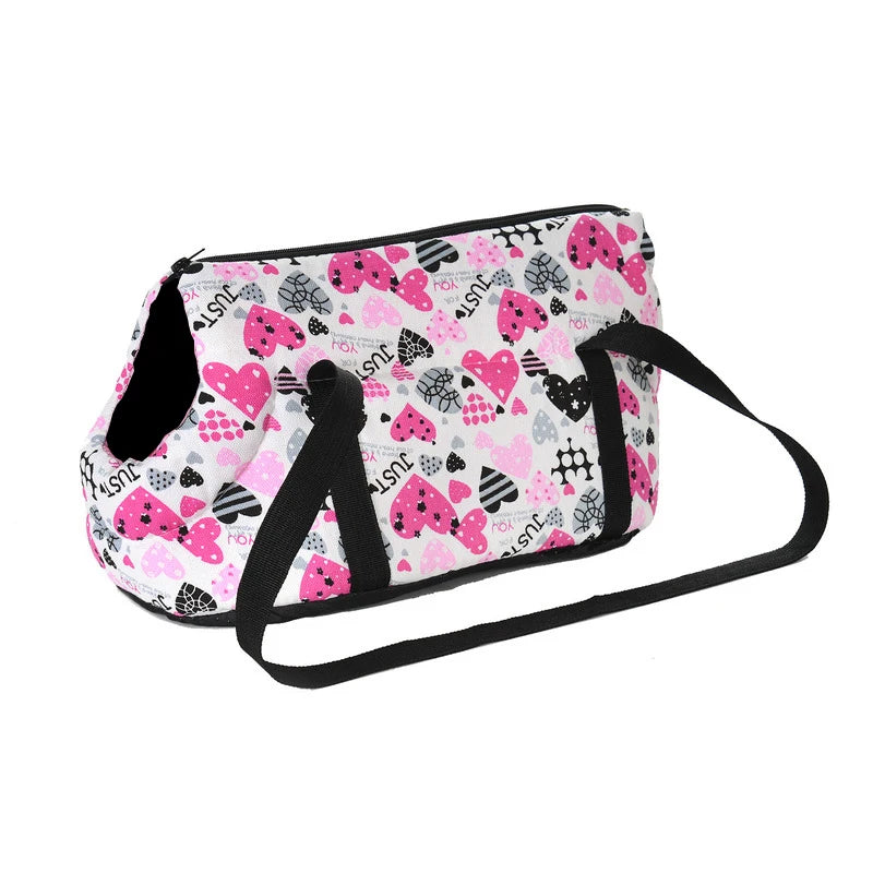 Classic Pet Carrier Sling Bag for Small Dogs – Soft, Portable Puppy and Cat Travel Bag