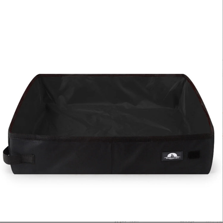 Portable Cat Travel Litter Box | Leak-Proof & Lightweight | Collapsible Litter Carrier | Suitable for Car Box