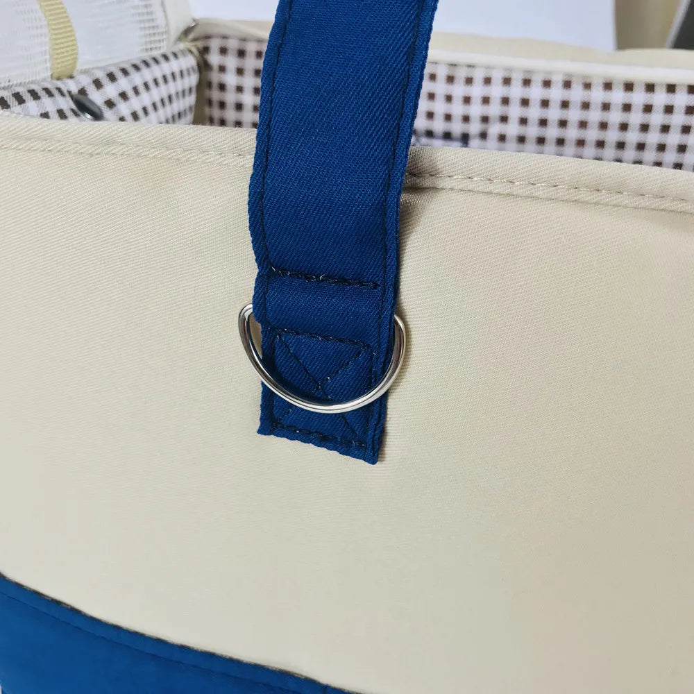 Portable Soft-Sided Pet Carrier Bag – Breathable Travel Duffle for Small Dogs and Cats