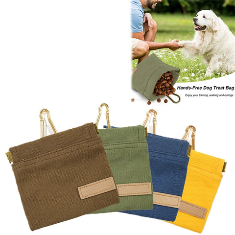 Dog Training Snack Bag – Portable Treat Pouch for Outdoor Travel & Training