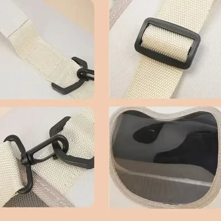 Portable Cat Carrier Bag – 360° Mesh Ventilated | Collapsible Handheld Tote | Small Pet Travel Backpack for Cats/Puppies
