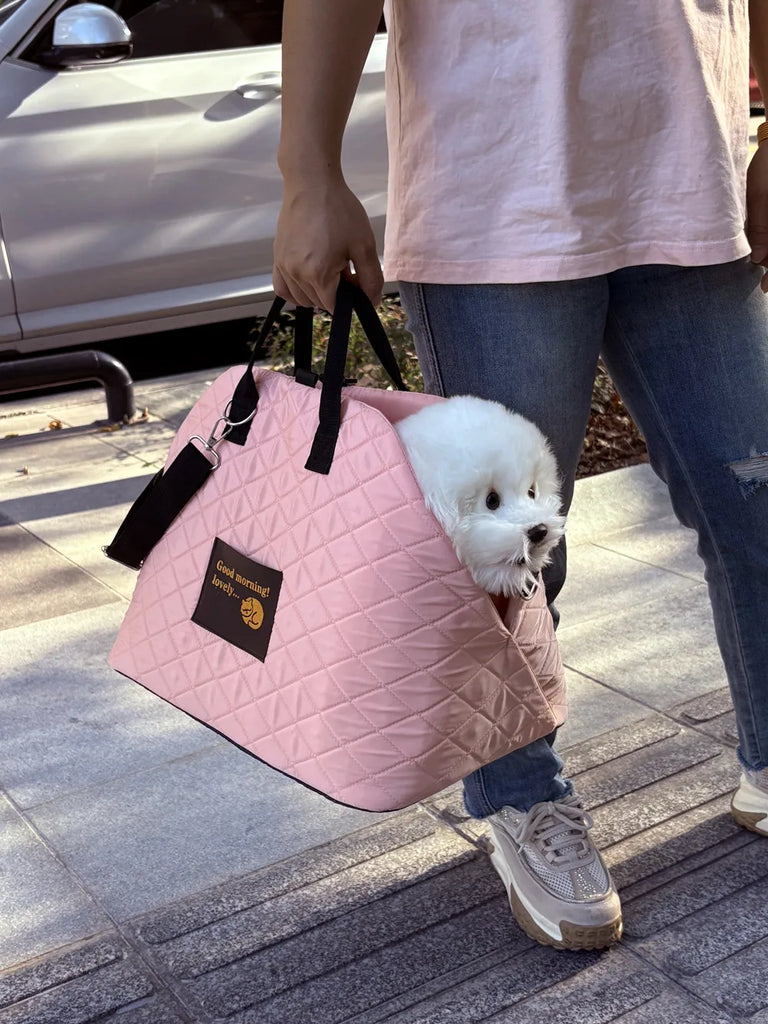 Car Seat Pet Protection Travel Carrier | Portable Pet Cat Dog Handbag