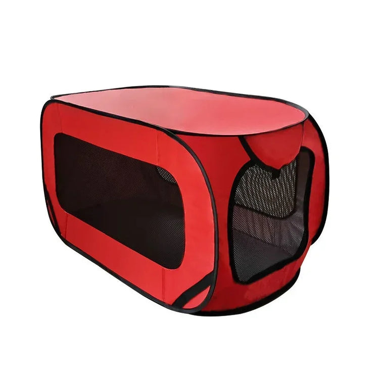 Portable Large Dog Bed Pop-Up Kennel – Indoor Outdoor Crate for Pets, Car Seat Kennel & Cat Bed
