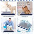 Reusable Dog Potty Training Tray – Non-Slip Puppy Pad Holder for Indoor & Outdoor Use