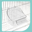 Bird Bath for Cage Parrot Bathing Tub Bird Cage Bath Bird Bathtub Pool Convenient Thick Sturdy for Cockatiel Parrots Small Birds