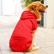 Winter Pet Clothes Dog Warm Hoodies Thermal Big Dog Coat Puppy Clothing For Small Medium Dogs Puppy Vest Jacket With Pockets