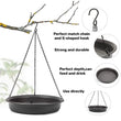 Hanging Bird Feeder | Outdoor Bird Bath Tray & Water Drinker for Garden Birds