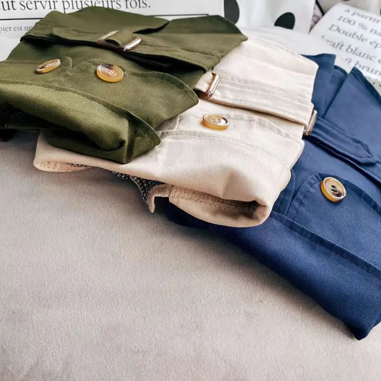 British Style Winter Trench Coat for Small Puppies | Thick Warm Dog Jacket & Hoodie
