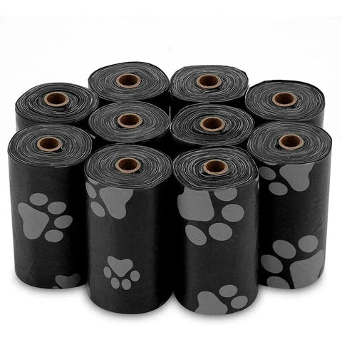 1-100 Rolls Dog Poop Bag Outdoor Cleaning Poop Bag Outdoor Clean Pet Supplies For Dog 15bags/roll Refill Garbage Bag Pet Supply