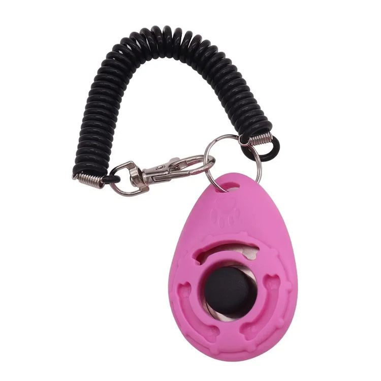 Dog Training Clicker with Adjustable Wrist Strap | Pet Trainer for Dogs, Cats, Birds