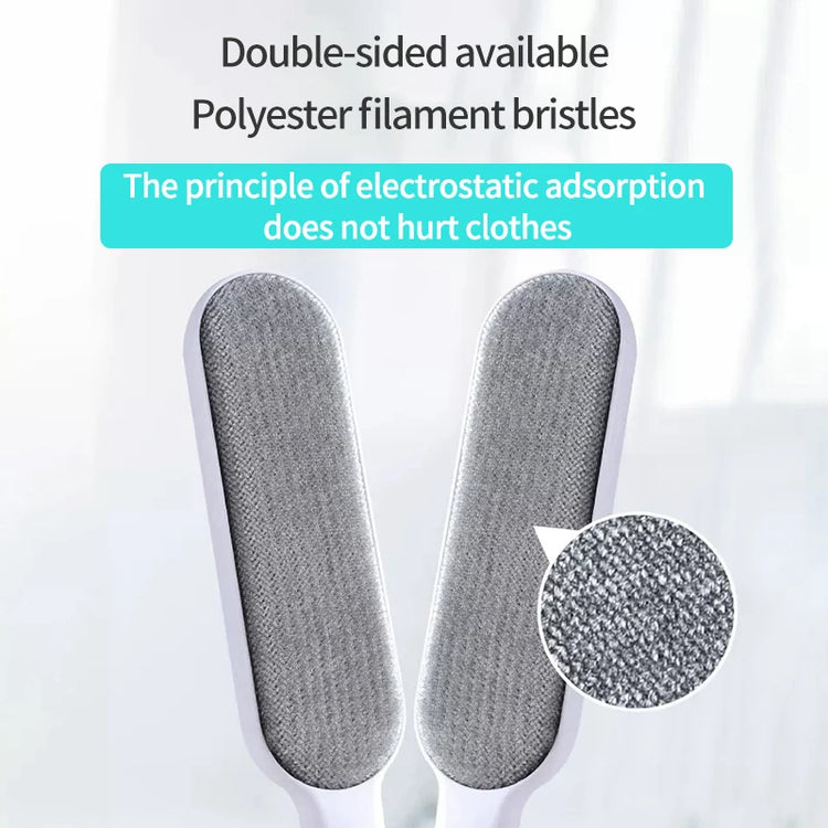 Magic Clothes Lint Remover | Reusable Pet Cat Hair Fur Roller Brush | Static Dusting Cleaning Brushes | Manual Cleaner Tool