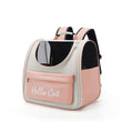 Windproof Cat/Small Dog Travel Backpack | Soft Cushion | Outdoor Pet Carrier