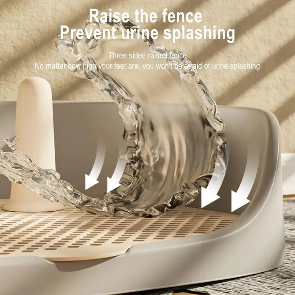Training Toilet Pet Toilet for Small Dogs & Cats — Portable Puppy Pad Holder Tray