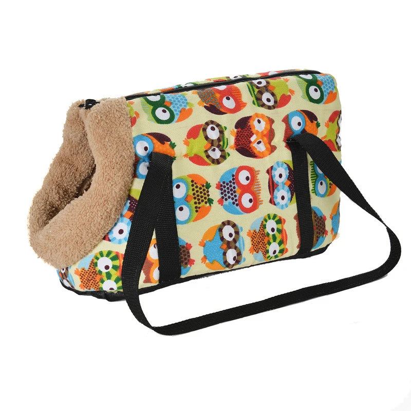 Classic Pet Carrier Sling Bag for Small Dogs – Soft, Portable Puppy and Cat Travel Bag