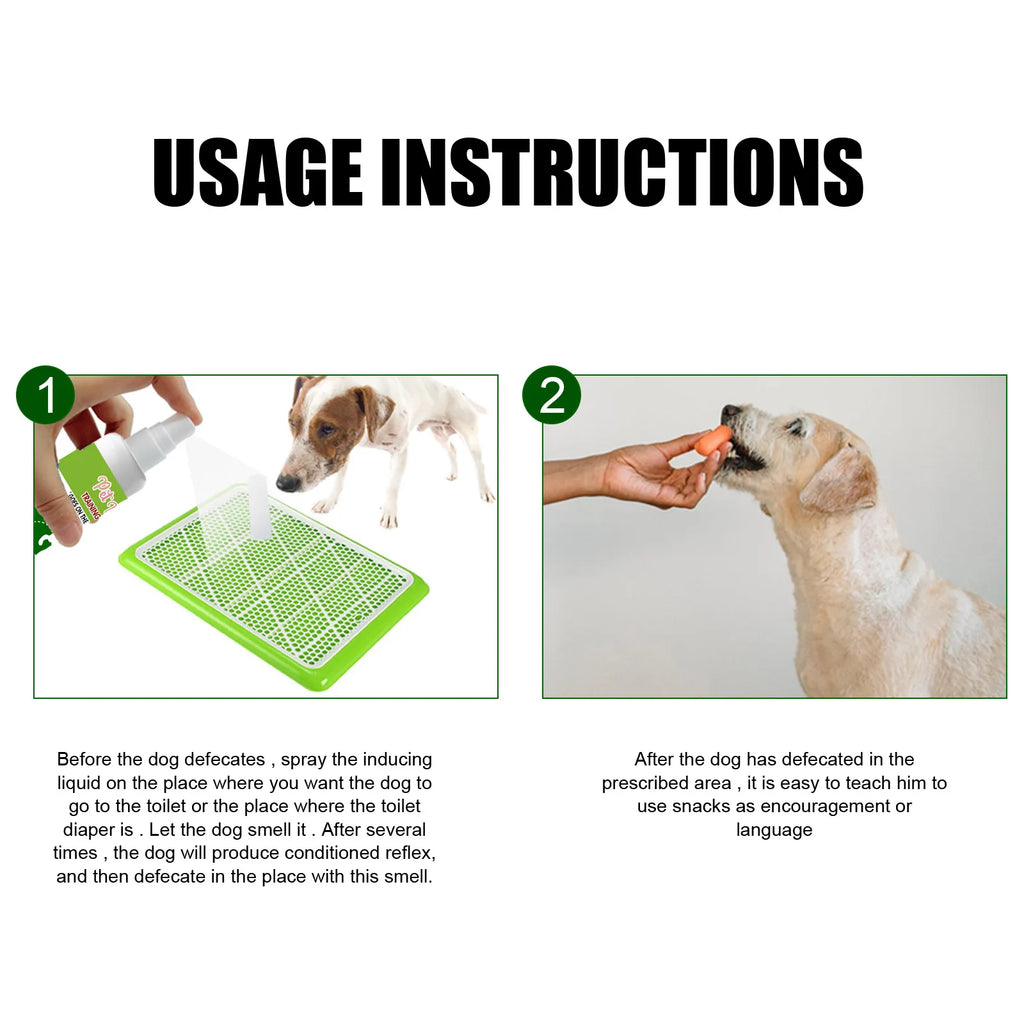 Pet Toilet Training Spray  30ml | Dog /Cat Potty Trainer | Natural Extract Formula